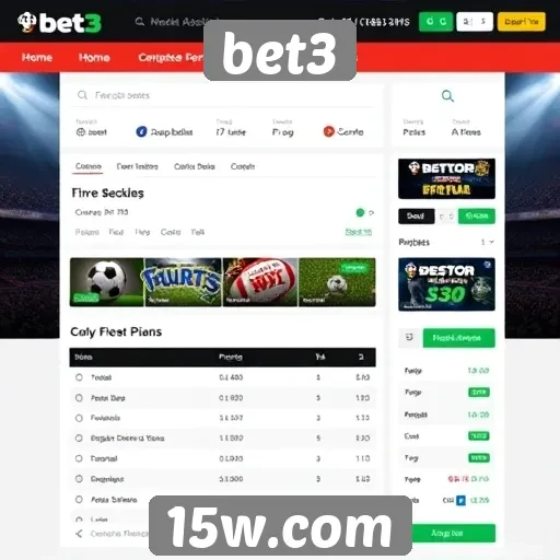 Novas funcionalidades do site bet3 em destaque